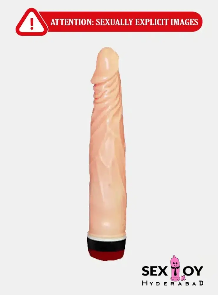 Shop Natural Silicone Vibrating Dildo Online